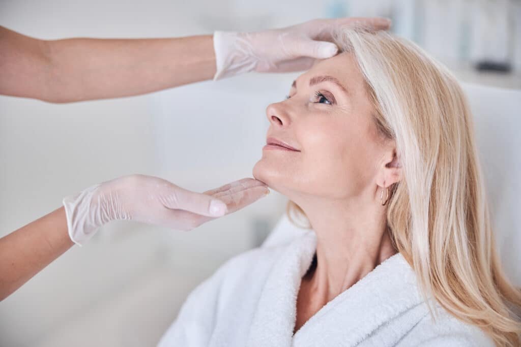 Necklift and skin laxity correction procedures coordination